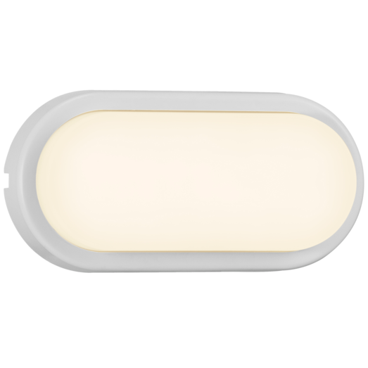 Nordlux Store Oval væglampe hvid