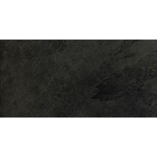Cæsar Slap Black væg-/gulvflise 30x60 cm