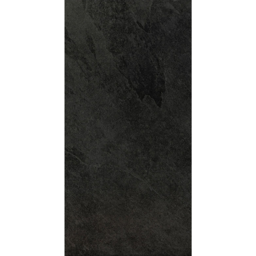 Cæsar Slap Black væg-/gulvflise 30x60 cm