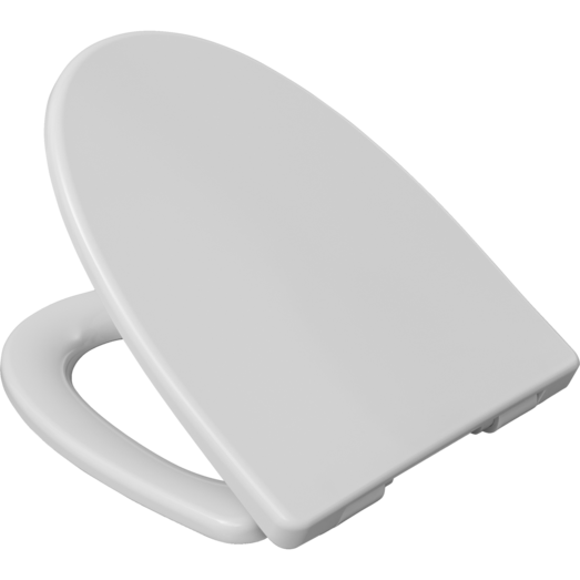 Duraform Cera toiletsæde med soft close, hvid 