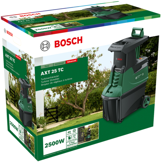 Bosch AXT 25 TC 220V kompostkværn