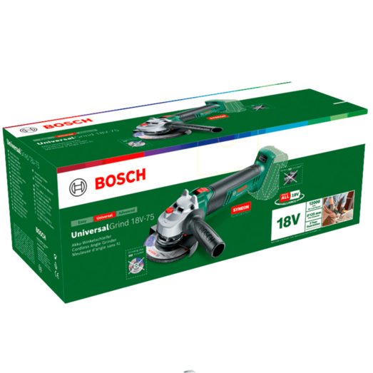 Bosch Universal Grind 18V vinkelsliber 125 mm solo