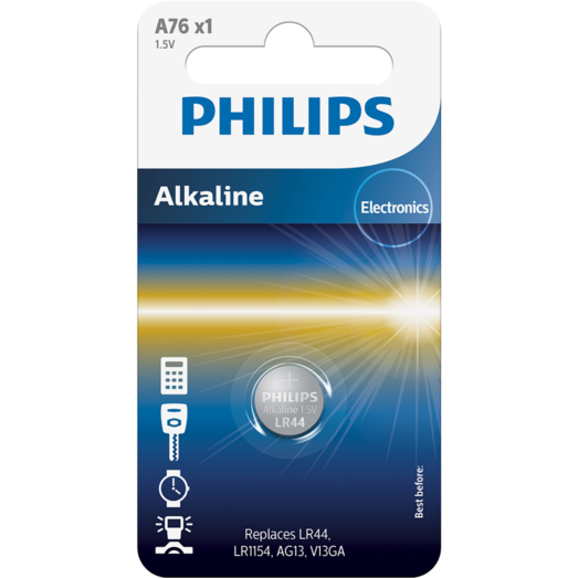 Philips Minicelle A76 1-blister batteri