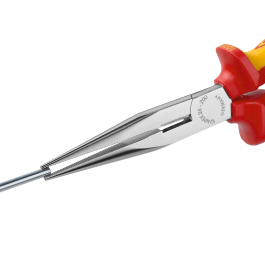 Knipex spidstang med skær og VDE-godkendt håndtag 200 mm