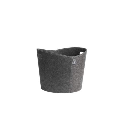 Aduro proline brændekurv rund grå filt 31x39 cm 