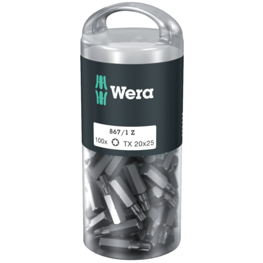 Wera 867/1 Torx® bits DIY 100 stk