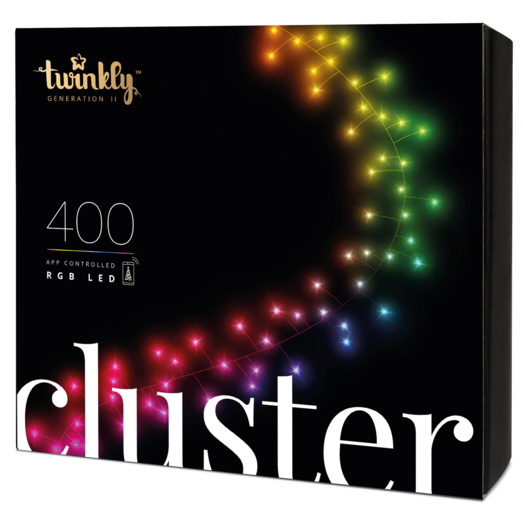 Twinkly Light Cluster 400 LED lyskæde 6m RGB