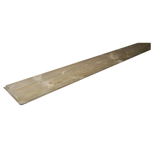 Træbeklædning Z-profil 22x150 mm (19x148) trykimprægneret 4,5 m