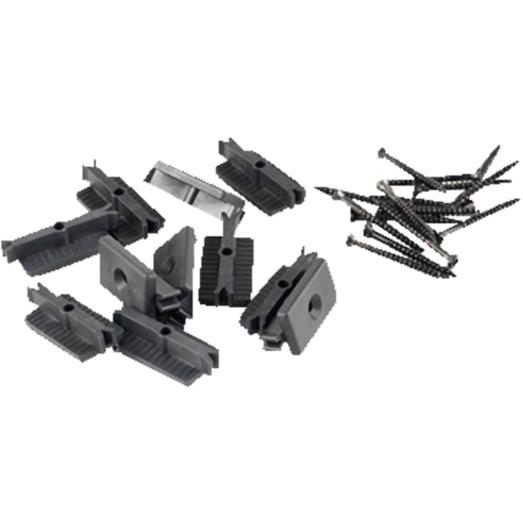 Kirkedal Solid clips m/skruer 20x40 mm 100 stk