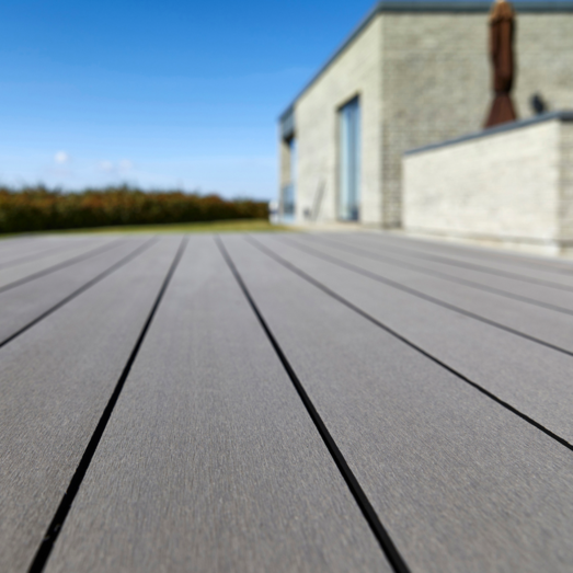 Fur Classic terrassebræt grå, 23 x 146 mm x 3,6 m