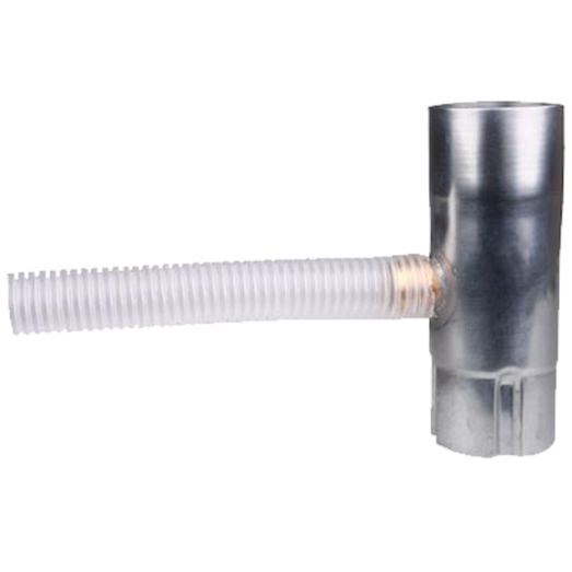 Plastmo vandudviser m/flexslange 75 mm zink