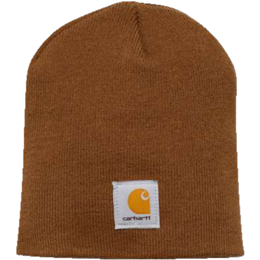 Carhartt hue acrylic knit hat - Brown
