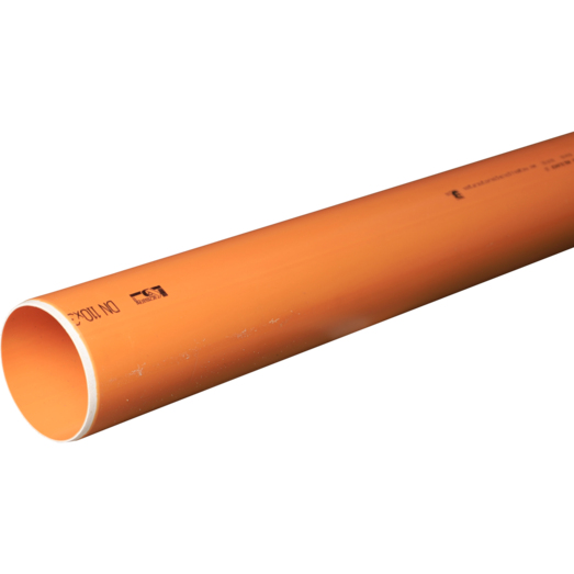Kaczmarek PVC-U SN8 afløbsrør 110 x 1000 mm