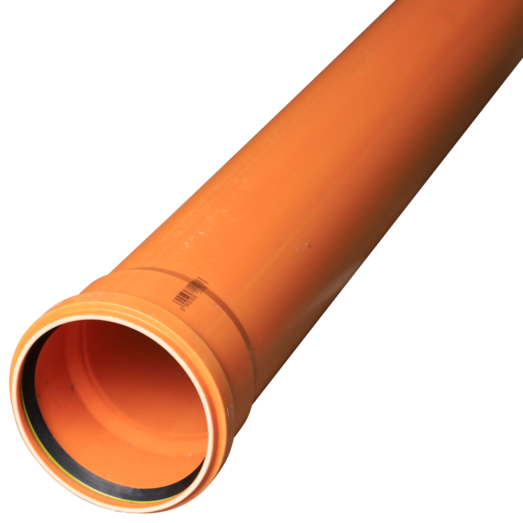 Kaczmarek PVC-U SN8 afløbsrør 110 x 3000 mm