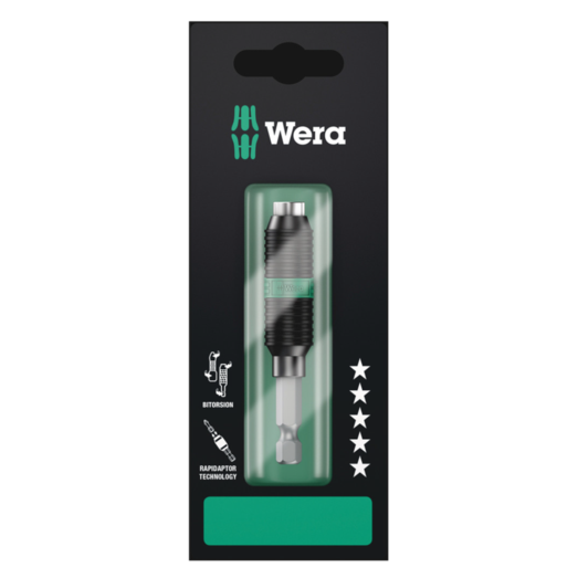 Wera BiTorsion bitsholder 1/4" 75 mm