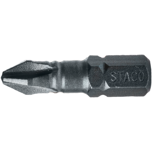 STACO bits 1/4"x25 mm PH2 Heavy duty torsion 8 stk