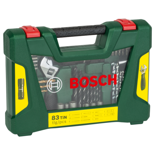 Bosch bor- og bitssæt V-line - 83 dele
