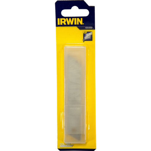 Irwin knæk-af knivblad carbon 18 mm 10 stk/pk