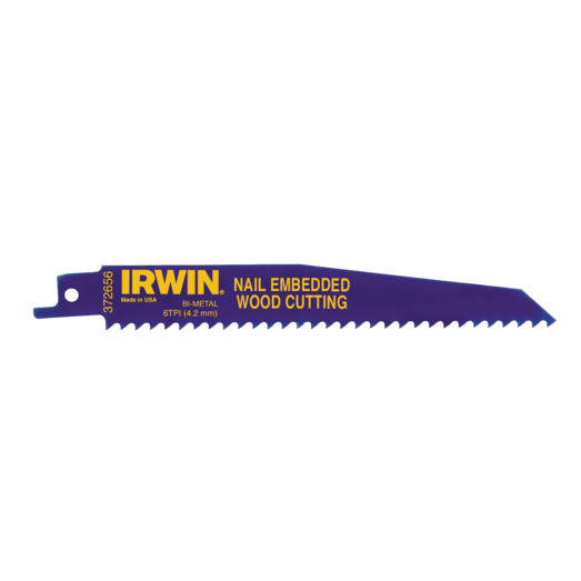 Irwin 956R bajonetsavklinge træ m/søm 225 mm 25 stk