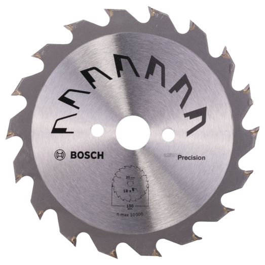 Bosch Precision rundsavklinge Ø150 mm 18 T
