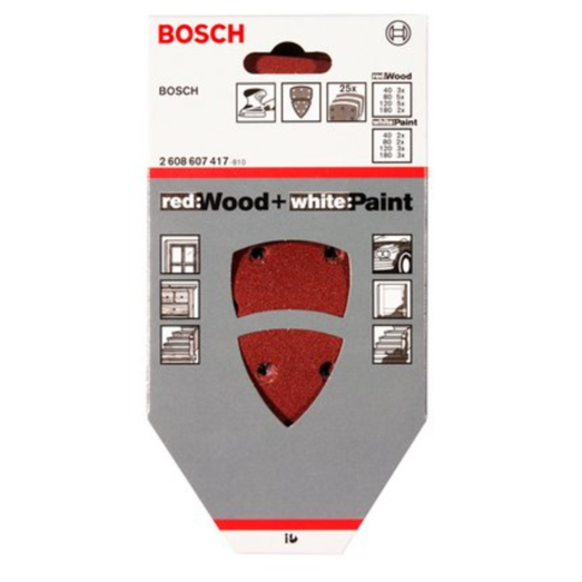Bosch slibeark til PSM 160 multisliber 25 stk