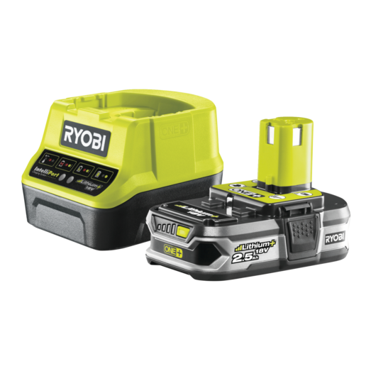 Ryobi RC18120-125 batteri 18V ONE+og lader