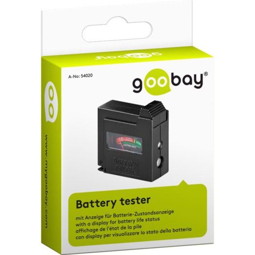 Goobay batteri tester