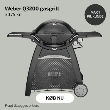 Weber Q3200 gasgrill