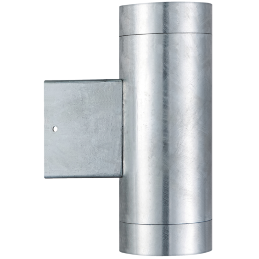 Nordlux Tin Maxi double udendørs væglampe galvaniseret stål