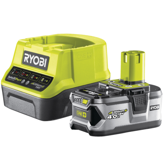 Ryobi RC18120-140 batteri 18V ONE+ og lader