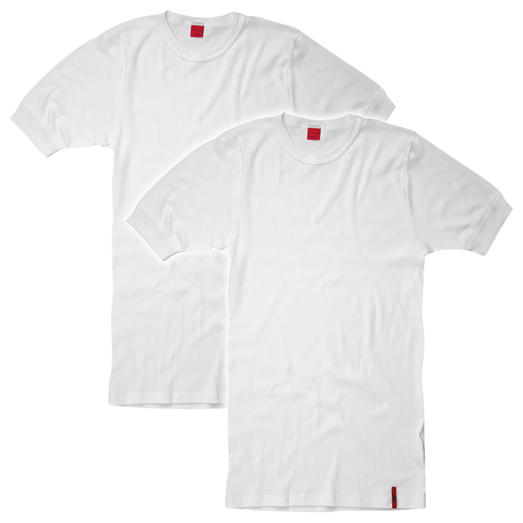 JBS Proactive t-shirt hvid pakke m/2 stk