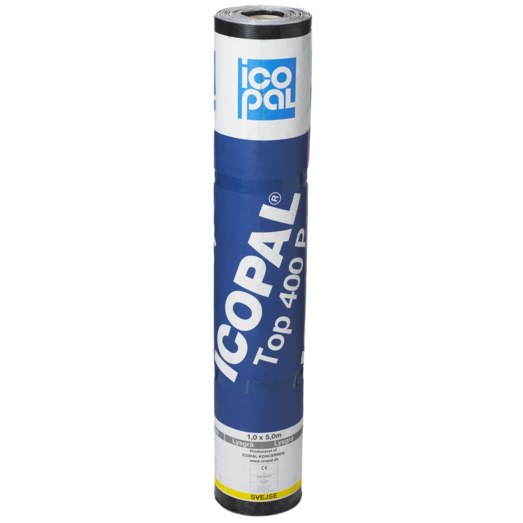 Icopal top 400 P lysgrå 1x5 m