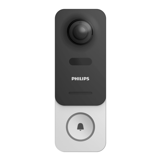 Philips WiFi dørklokke sort/grå