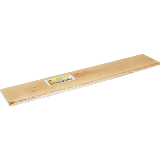 Eg planke kantskåret 1 side, 31 x 380  mm