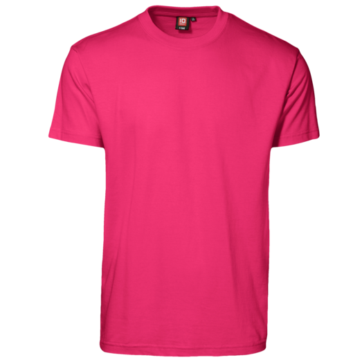 ID T-time herre t-shirt kortærmet pink