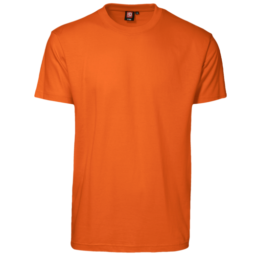 ID T-time herre t-shirt kortærmet orange