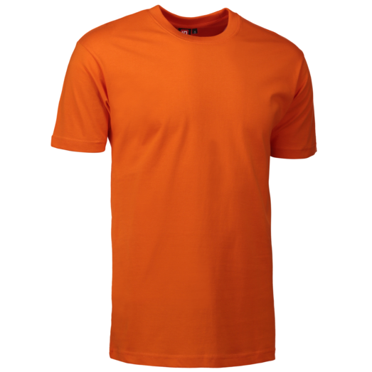 ID T-time herre t-shirt kortærmet orange