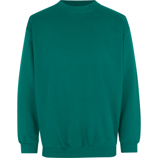 ID klassisk herre sweatshirt grøn