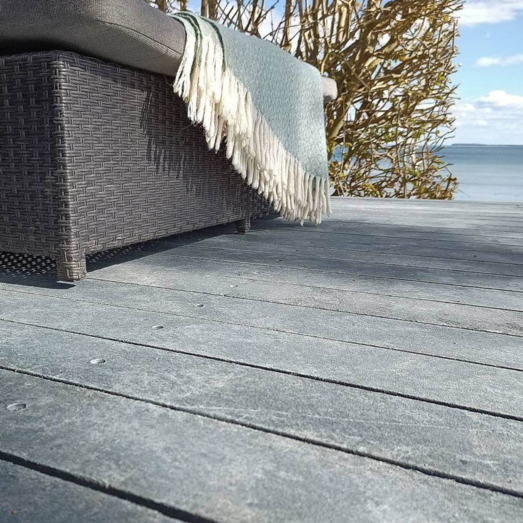 Texcellence terrassebræt 30x100x3600 mm grå