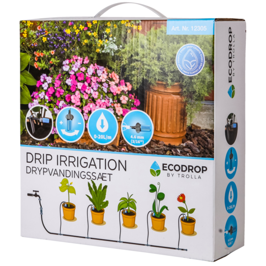 Ecodrop Dripsystem 1-5 krukker
