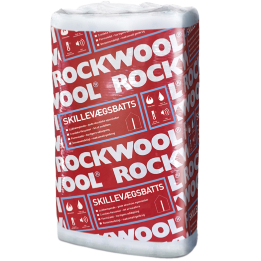 Rockwool skillevægsbatt 45x455x1000 mm
