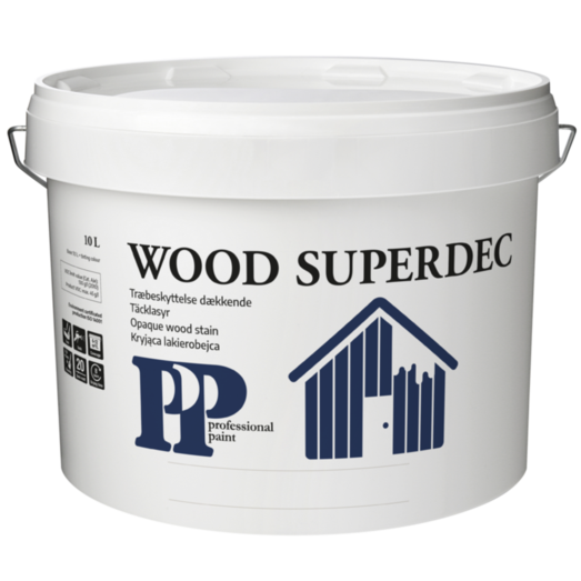 PP Træbeskyttelse dækkende alkyd/acryl hvid