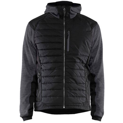 Blåklæder hybrid jakke mørk grå/sort