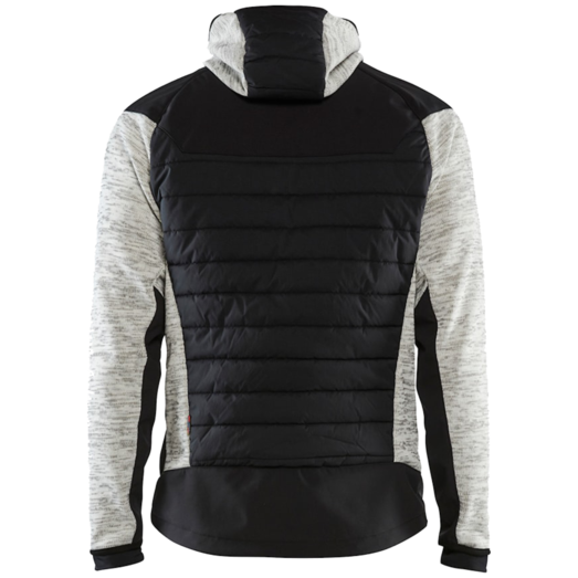Blåklæder hybrid jakke gråmeleret/sort 