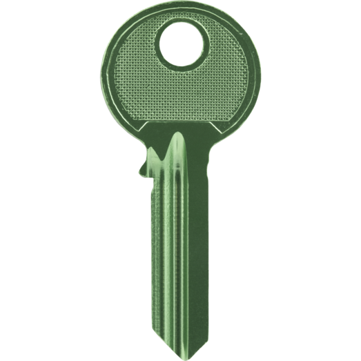 Jasa nøgleemne 5-stift grøn