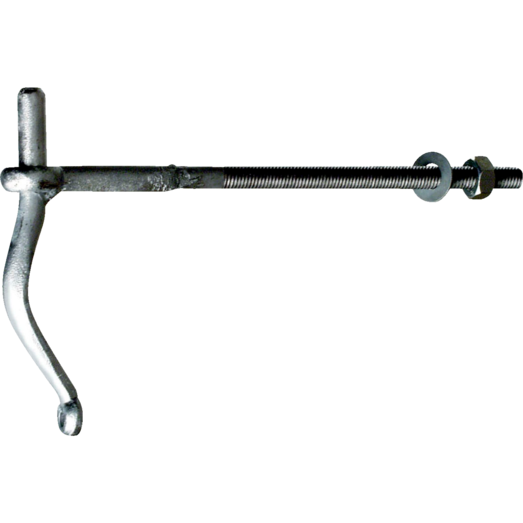 PN skruestabel 198x270 mm m/19 mm tap varmforz.