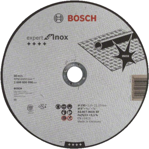 Bosch Expert for Inox skæreskive lige 230x2 mm