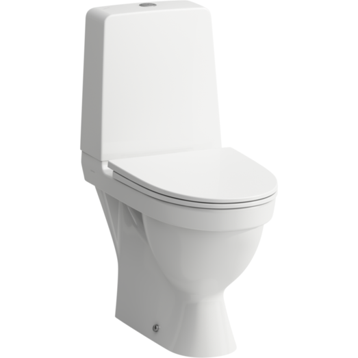 Laufen Kompas toilet m/skjult P-lås hvid kr. 1.917,00,-