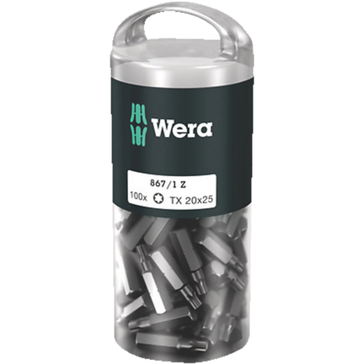 Wera 867/1 Z TX30 X 25 DIY boks 100 stk