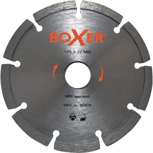 Boxer diamantskæreskive Ø125x22 mm